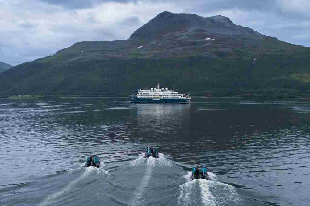 Travel Talk: Expedition Cruise Network 5 SHVe 20220714 Zodiac Aerial 5390 45MP JH12