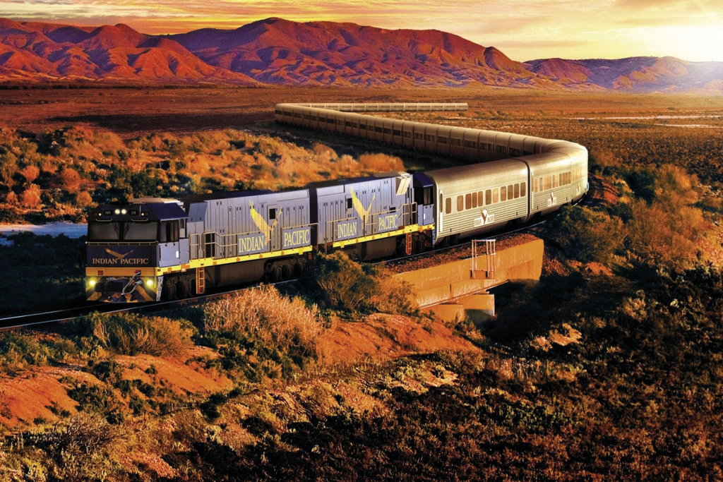 Australia: Hit the road 7 Aus train