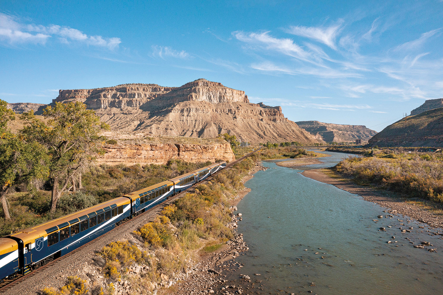 Mountain highs on a Canyon Spirit trip through the U.S. 1 CANYON TRAIN