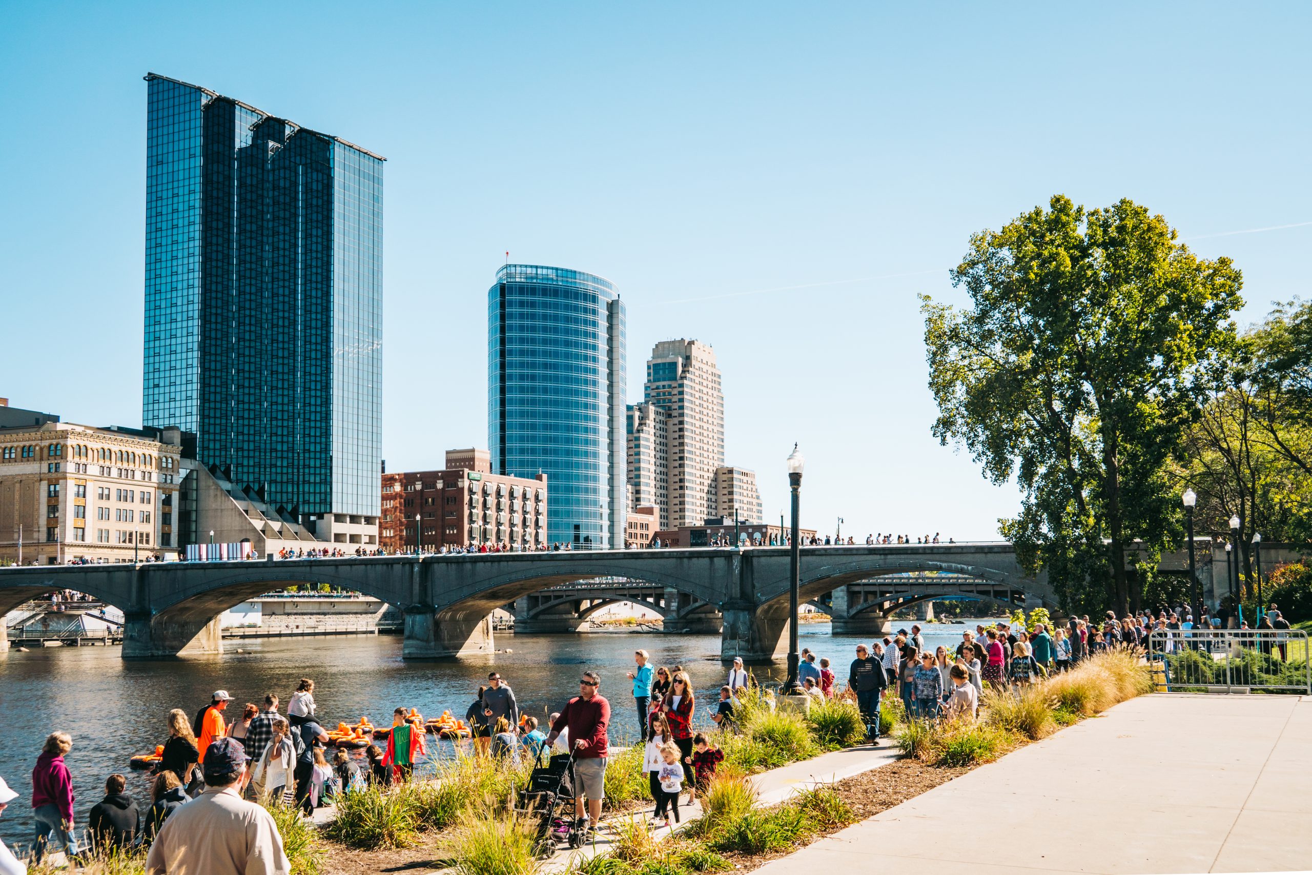 Downtown Grand Rapids Summer scaled