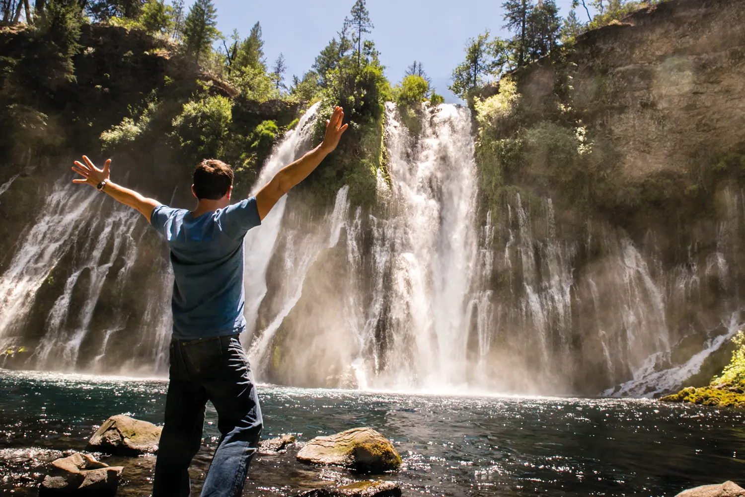 Selling a different side of California to active clients 7 CALIFORNIA BURNEY FALLS