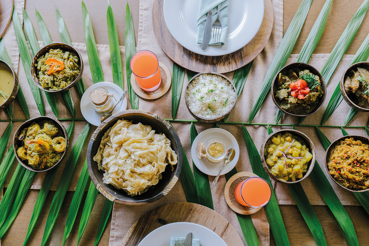 Holistic Caribbean wellness for mind, body and soul 9 CARIBBEAN CUISINE