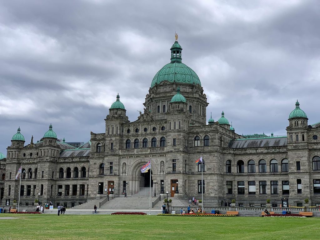 Victoria: accessibility, wellness and First Nations experiences 7 British Columbia's Legislative Assembly building in Victoria
