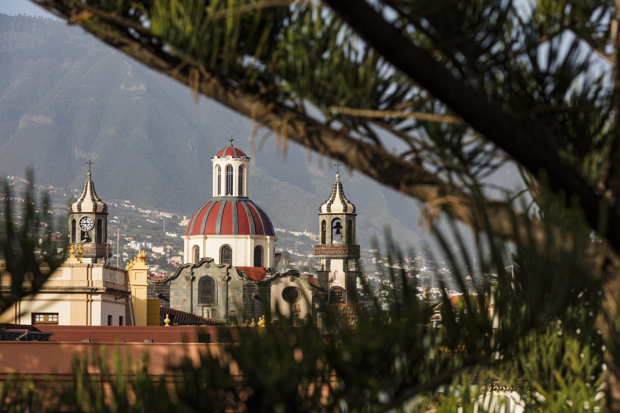 History and culture in Tenerife 3 La Orotava vista aerea Iglesia Concepcion scaled