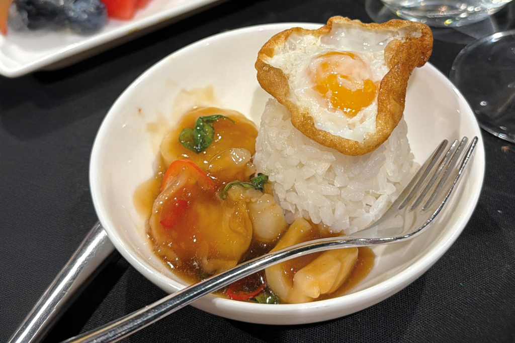 EVA Air serves up inflight inspiration for the trade 13 meal7