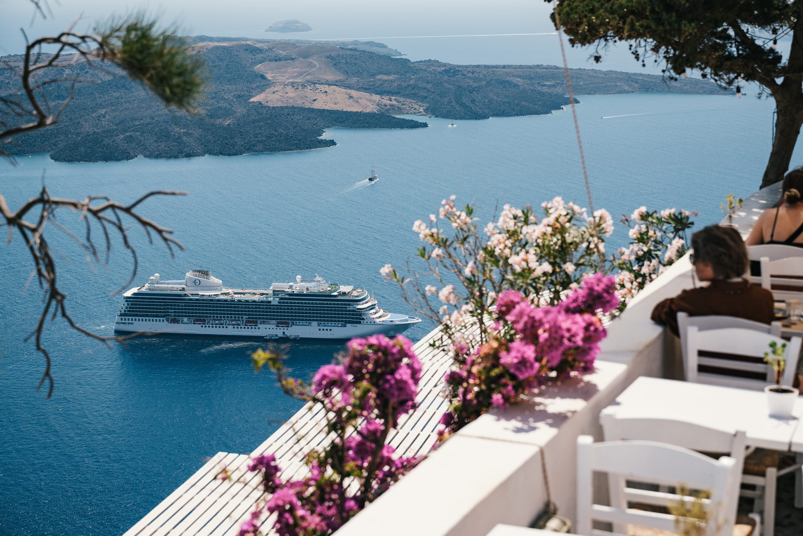 Cruise update: Cunard, Oceania, VIVA Boutique 3 OC A Vista Exterior Europe Greece Santorini 0009 scaled