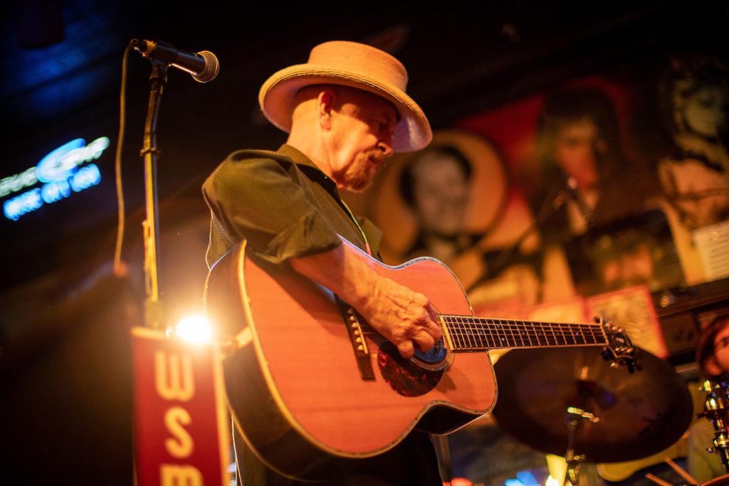 Musician performing in the USA