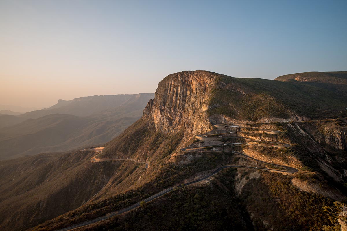 Sierra da Leba in Angola.