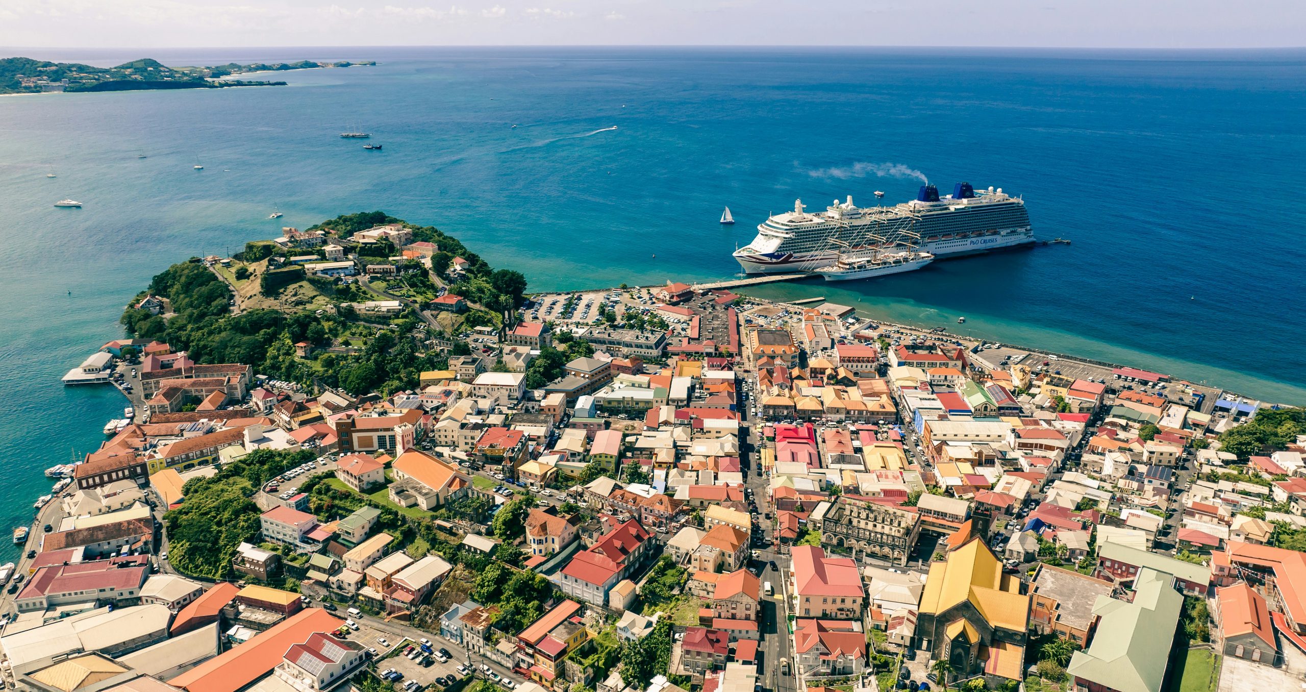 Town of St. George's, Grenada, West Indies