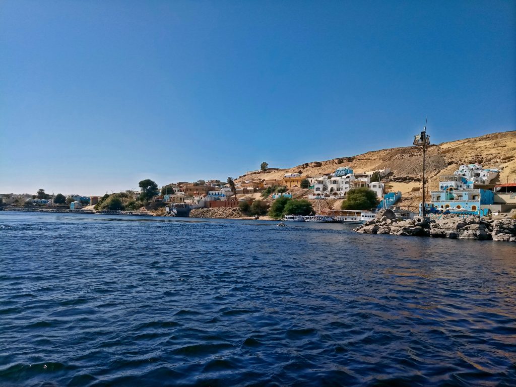 A Nubian village along the Nile