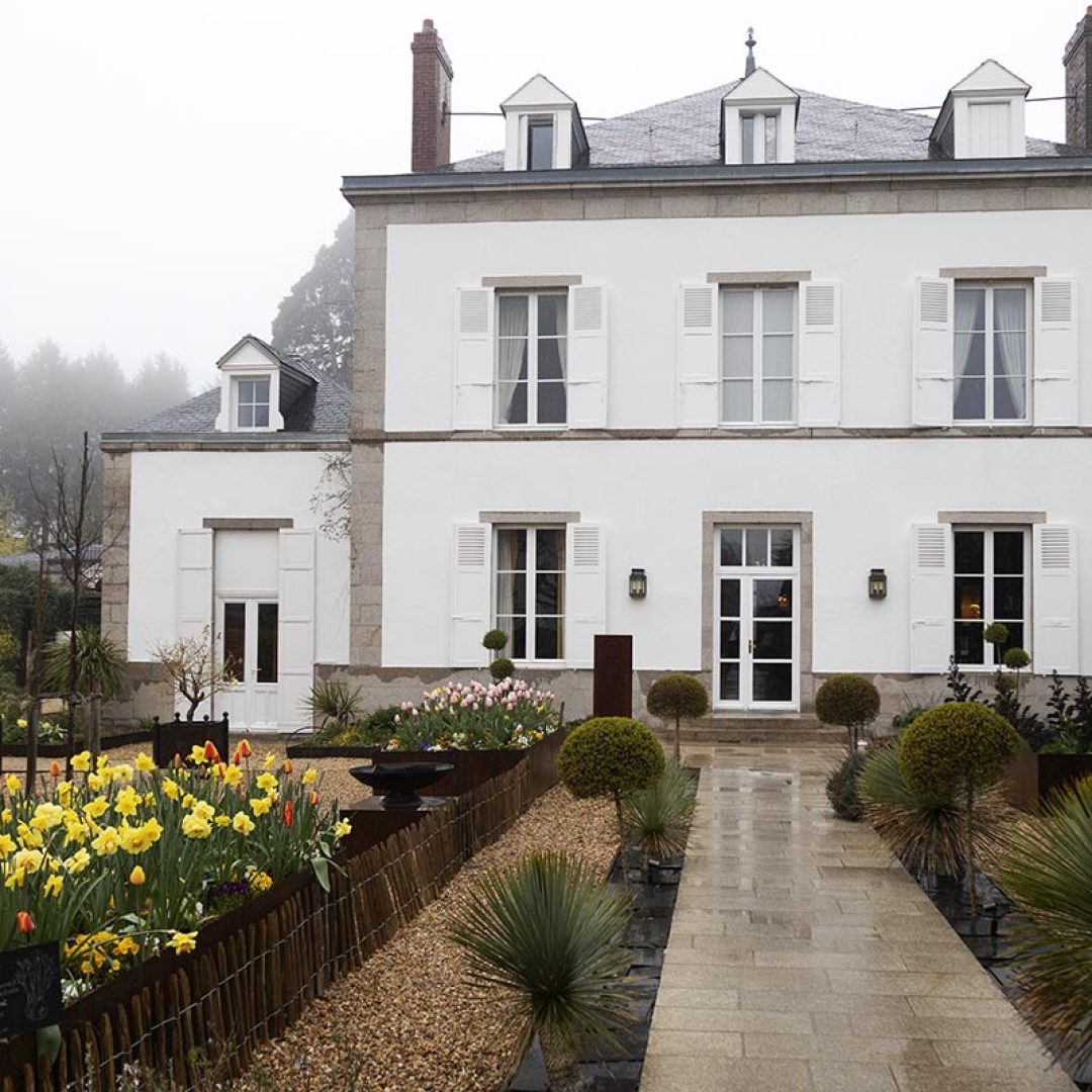 Exterior of La Chapelle Saint Martin, a boutique hotel in France.