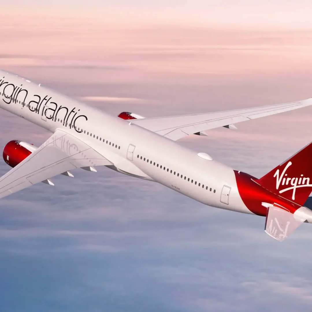 A Virgin Atlantic plane