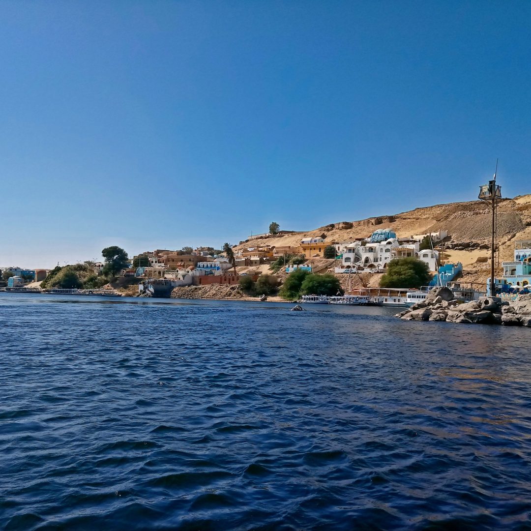 A Nubian village along the Nile
